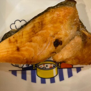 銀鮭のオレンジ味噌焼き